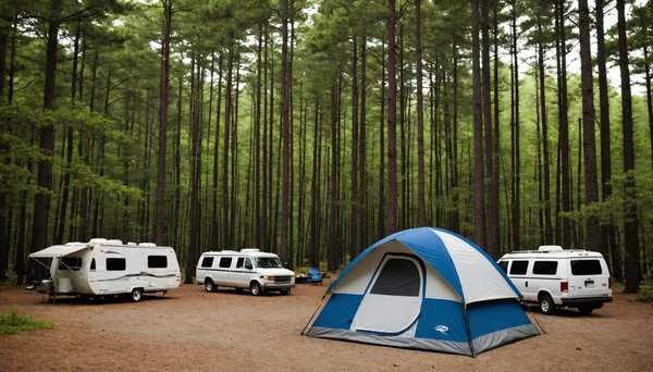 Top campings incontournables le long de la côte atlantique